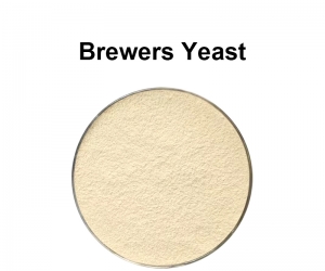What is the recommended proportion of beer yeast powder in aquatic feed