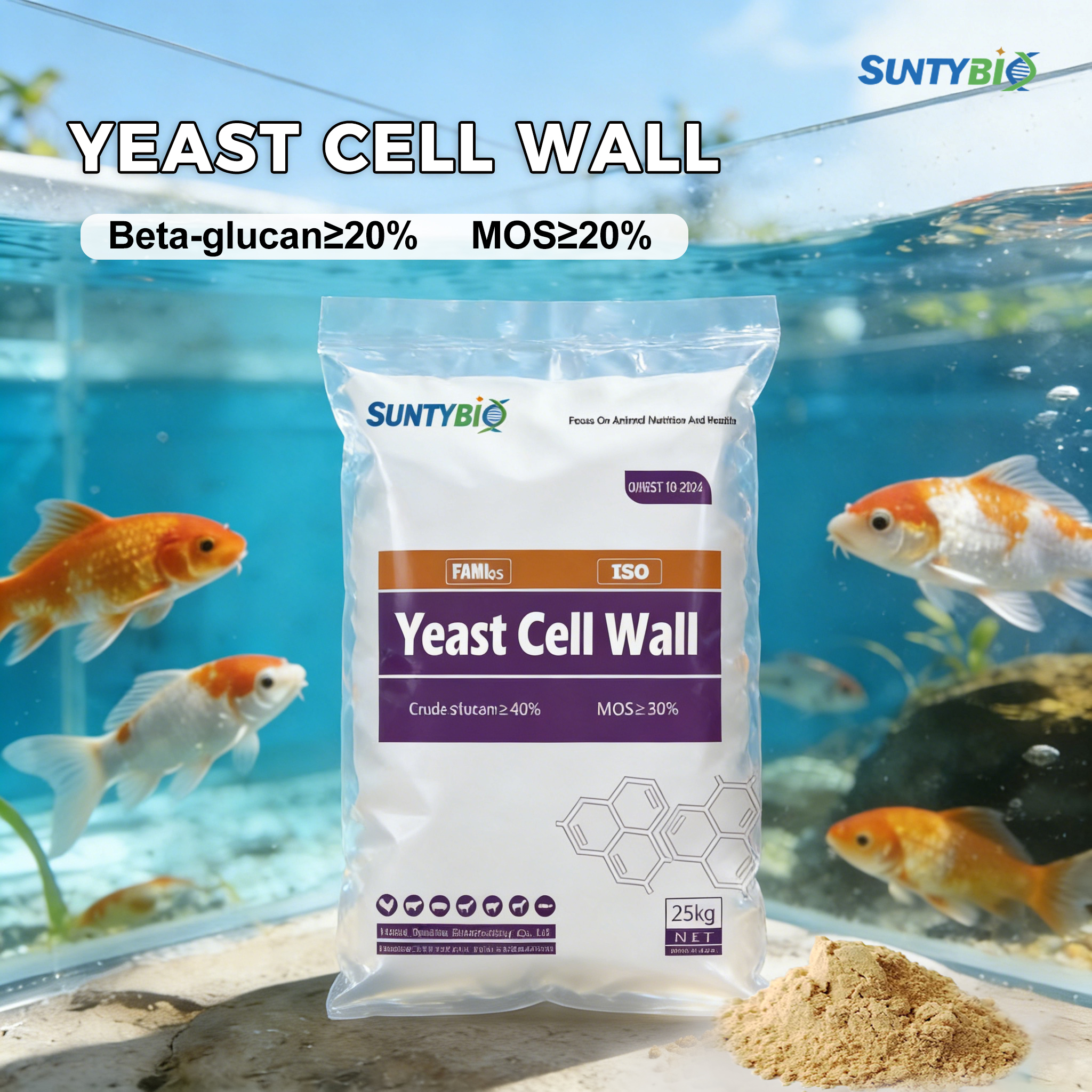 Yeast Cell Wall: A Natural Health Guardian in Aquaculture